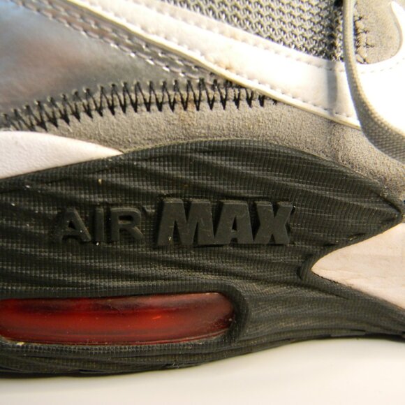 Mens Nike Air Max Excee Particle Gray\White\Black\Red Shoes Size 11 CD4165-009 - Picture 8 of 12